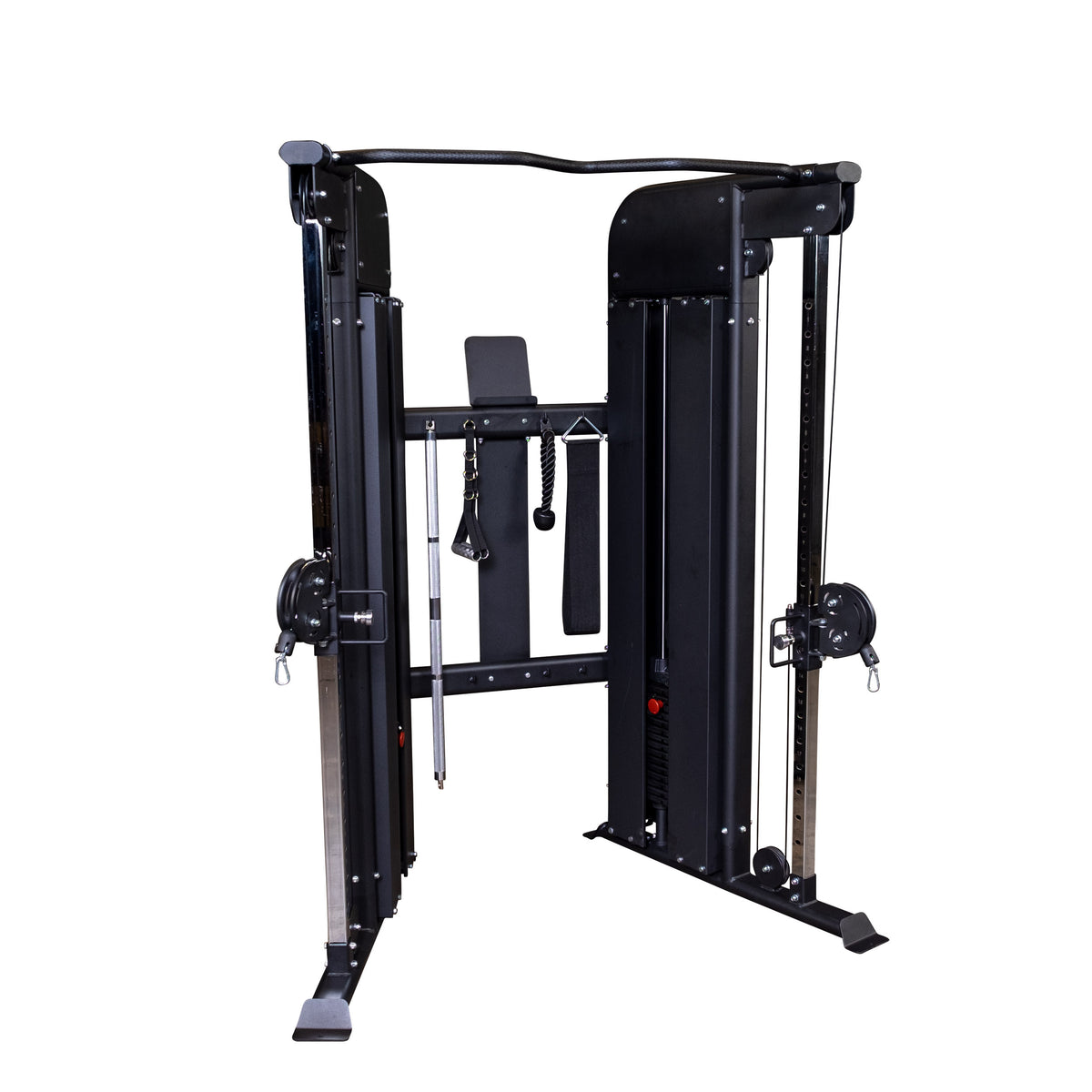 Body-Solid Functional Trainer - Dual 160lb Weight Stacks with Adjustable Pulleys & Chin Bar — view 4