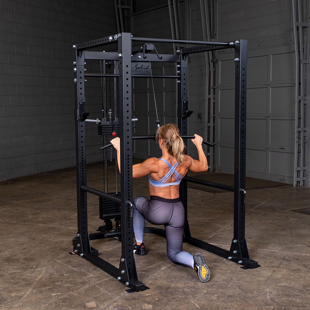 Body-Solid GLA400 Power Rack Lat Attachment