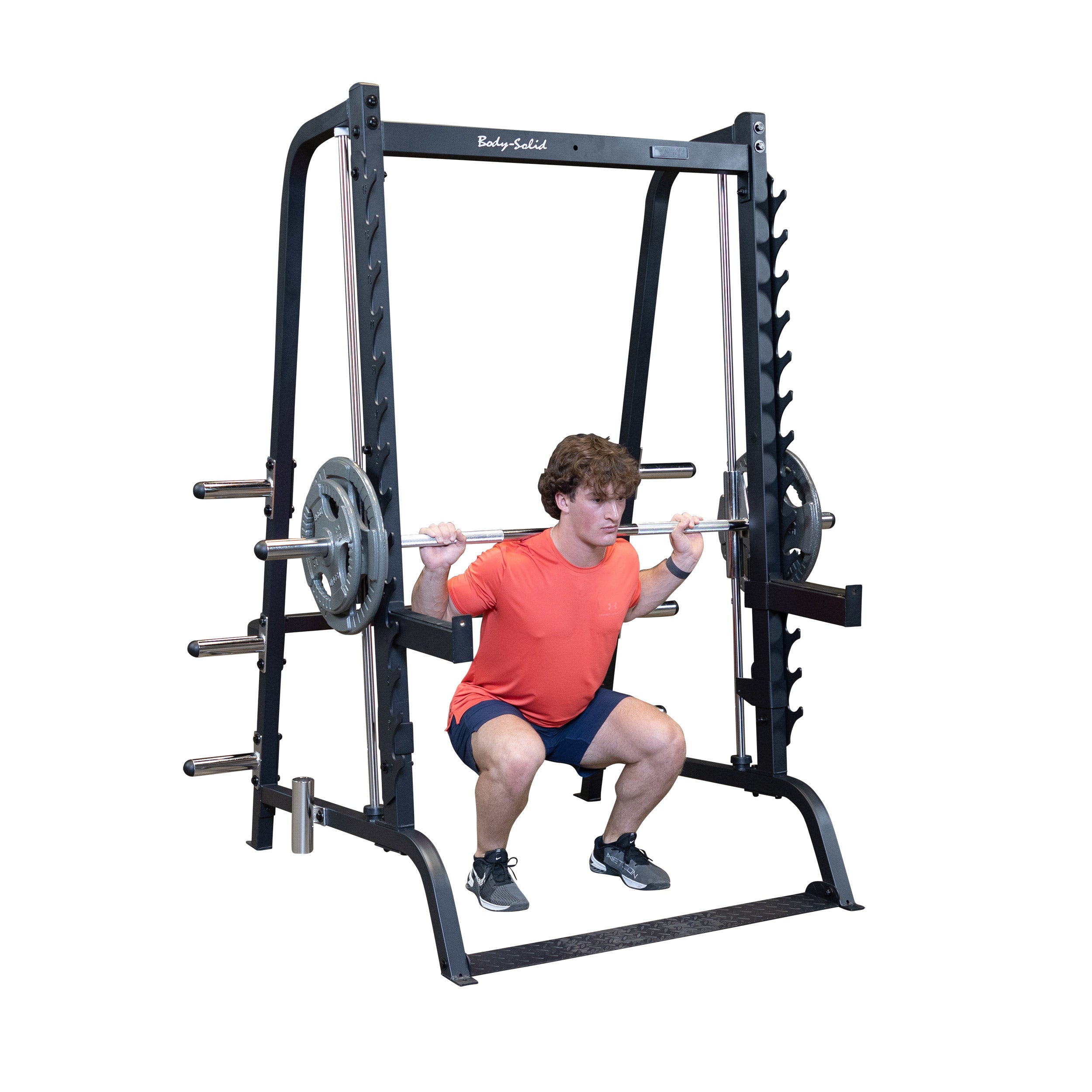 Body-Solid Series 7 Smith Machine - Complete Home Gym Package with Linear Bearings — view 2