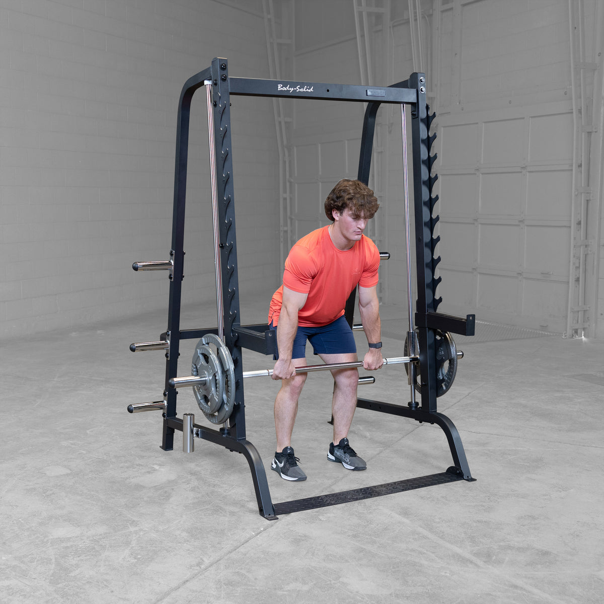 Body-Solid Series 7 Smith Machine - Complete Home Gym Package with Linear Bearings — view 9