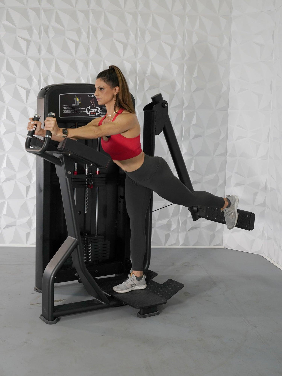 Muscle D Fitness Elite Selectorized Glute — view 4