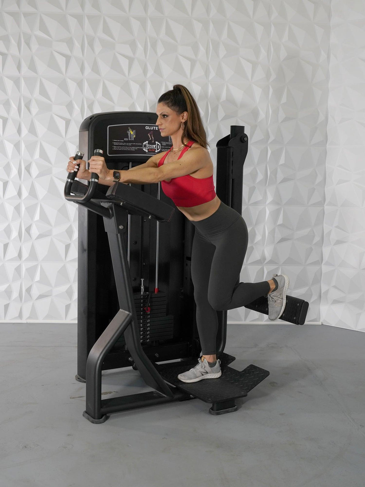 Muscle D Fitness Elite Selectorized Glute — view 3