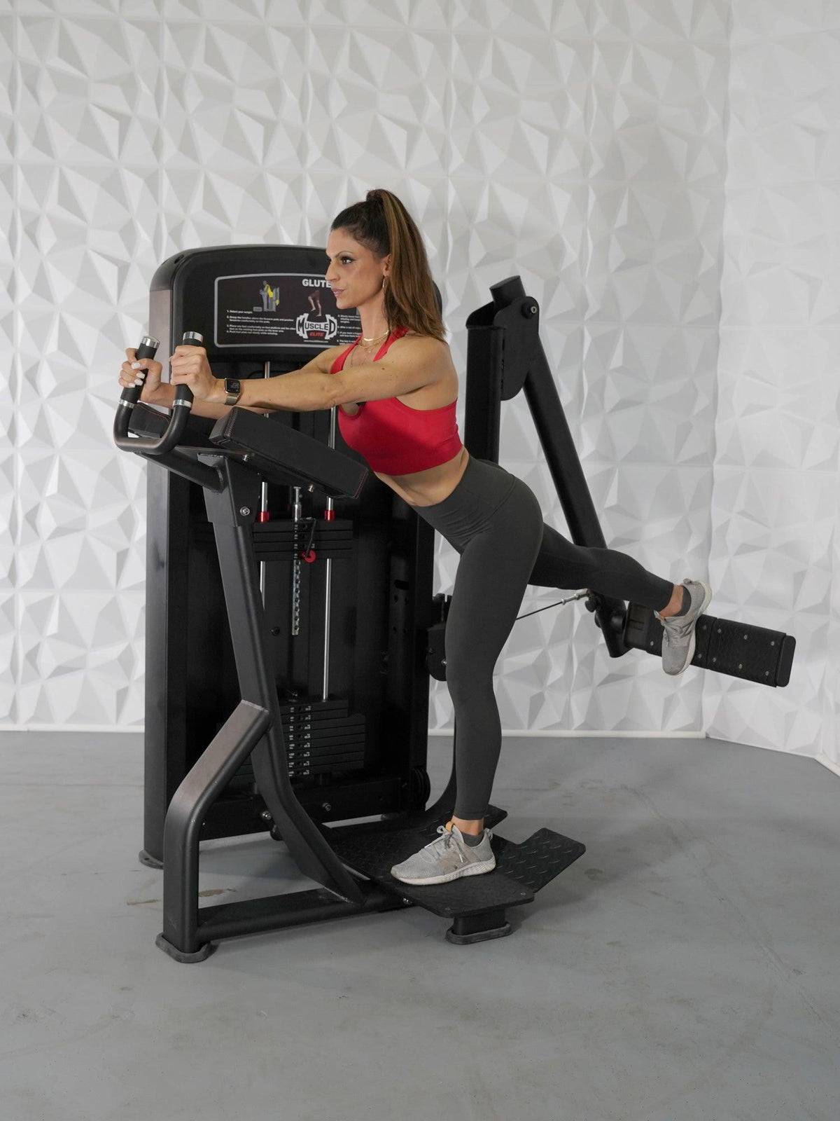 Muscle D Fitness Elite Selectorized Glute — view 6