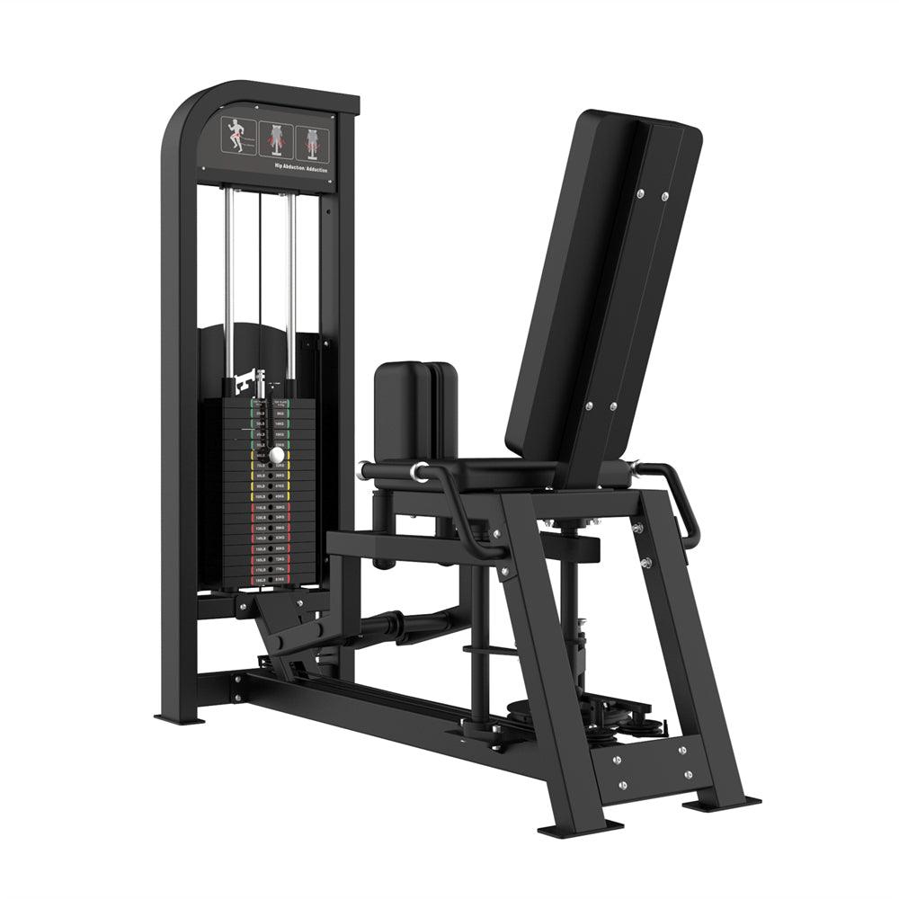 Excel Inner/Outer Thigh - Muscle D Fitness - Selectorized inner/Outer Thigh - Pre Stretch Lever