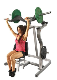 Muscle D Fitness Power Leverage Iso Lateral Shoulder Press — view 2