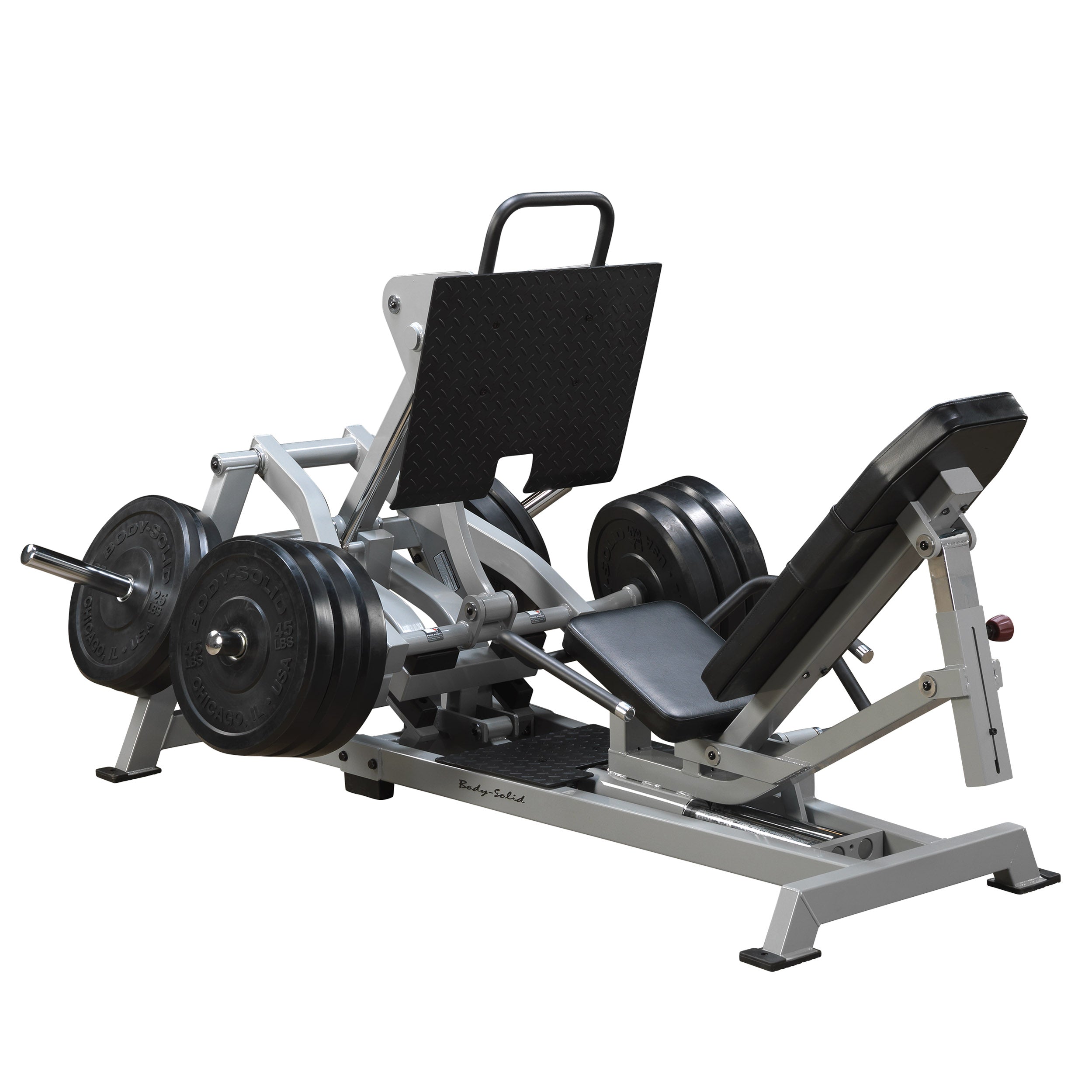 Body-Solid LVLP Leverage Horizontal Leg Press Machine – 1,000lb Capacity for Home Gym