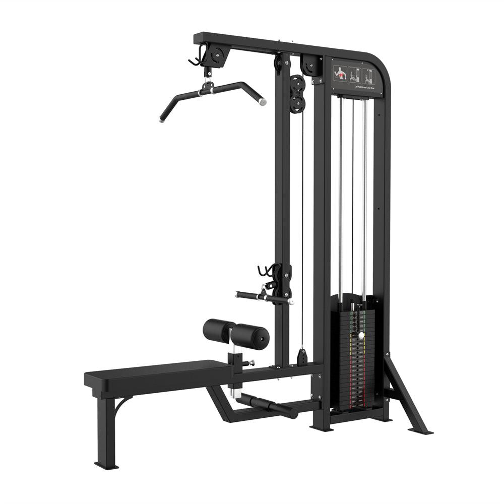 Excel Lat Pulldown/Low Row Combo -  - Muscle D Fitness - Selectorized Multi Function Machine