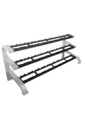 3-Tier Dumbbell Rack - Muscle D Fitness - 15 Pair Storage