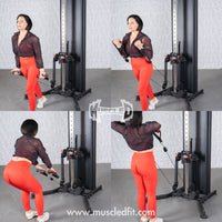 Dual Adjustable Functional Trainer | Muscle D Fitness Full-Body Machine