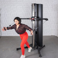 Dual Adjustable Functional Trainer | Muscle D Fitness Full-Body Machine