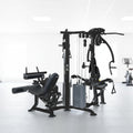 Megatron Corner Gym - Muscle D Fitness - Leg Extension/Leg Curl - Cable Fly - Functional Column - Chest Press - Seated Row - Lat Pulldown