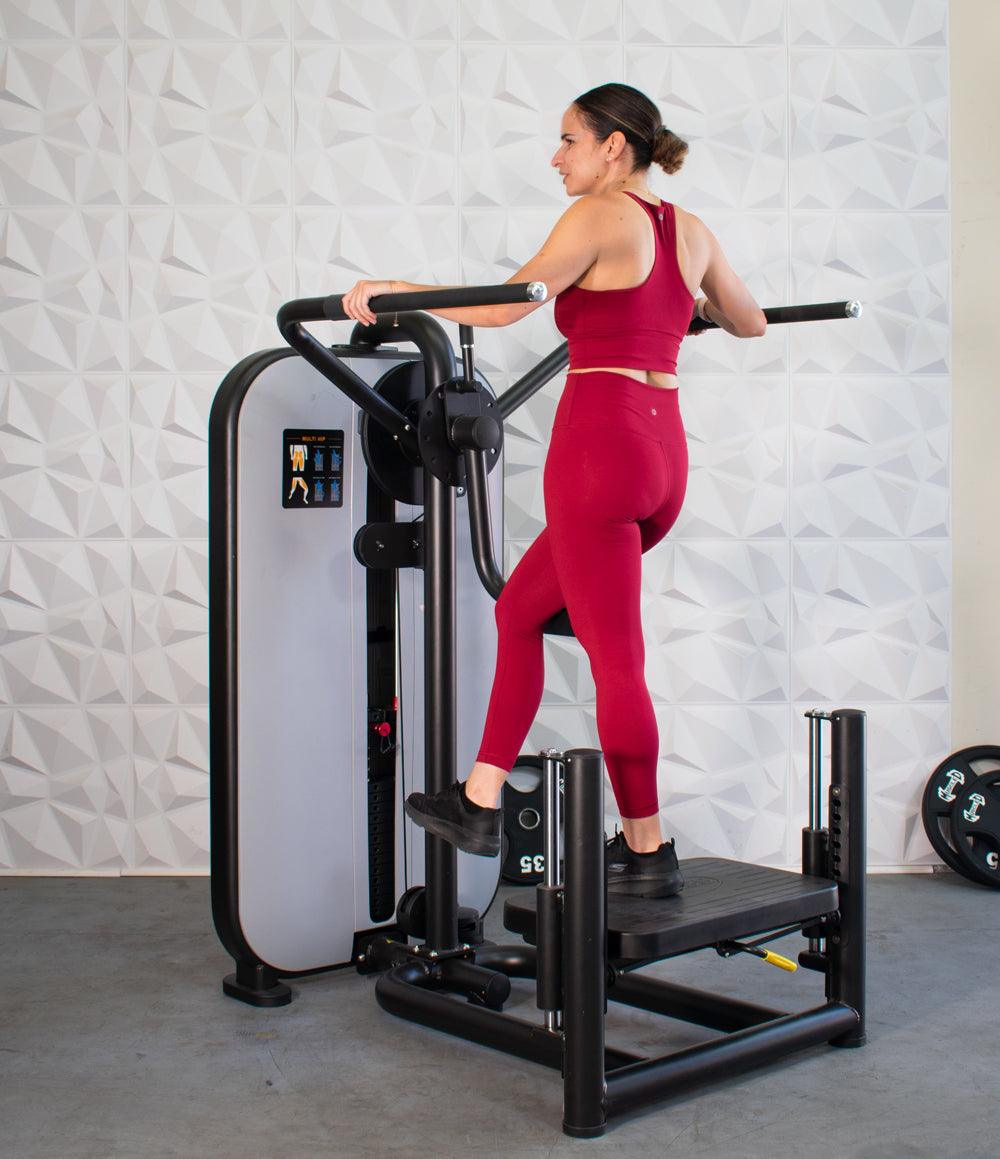 Vogue Selectorized Multi-Hip Machine | Muscle D Fitness Glute Trainer