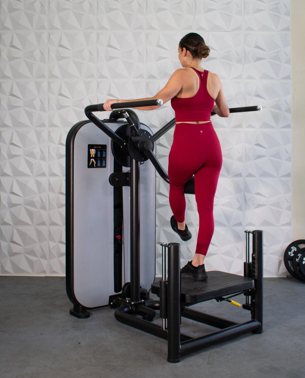 Vogue Selectorized Multi-Hip Machine | Muscle D Fitness Glute Trainer