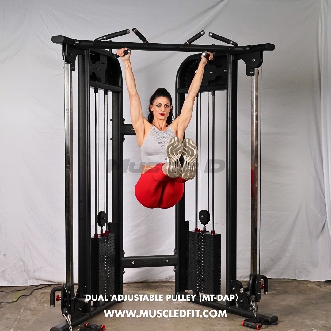 Muscle D Fitness 88" Dual Adjustable Pulley