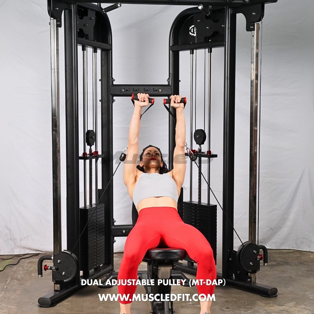 Muscle D Fitness 88" Dual Adjustable Pulley — view 3