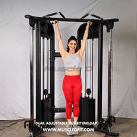 Muscle D Fitness 88" Dual Adjustable Pulley — view 2