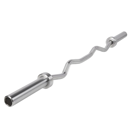 Muscle D Fitness 5' Hard Chrome EZ Curl Bar