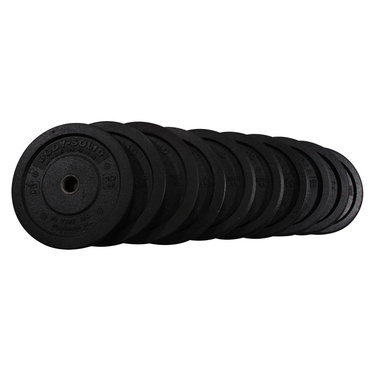 Body-Solid USA Premium Bumper Plates OBPH