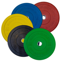 Body-Solid Chicago Extreme Colored Bumper Plates OBPXC