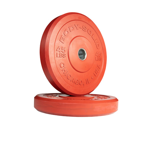 Body-Solid Chicago Extreme Colored Bumper Plates OBPXC — view 2