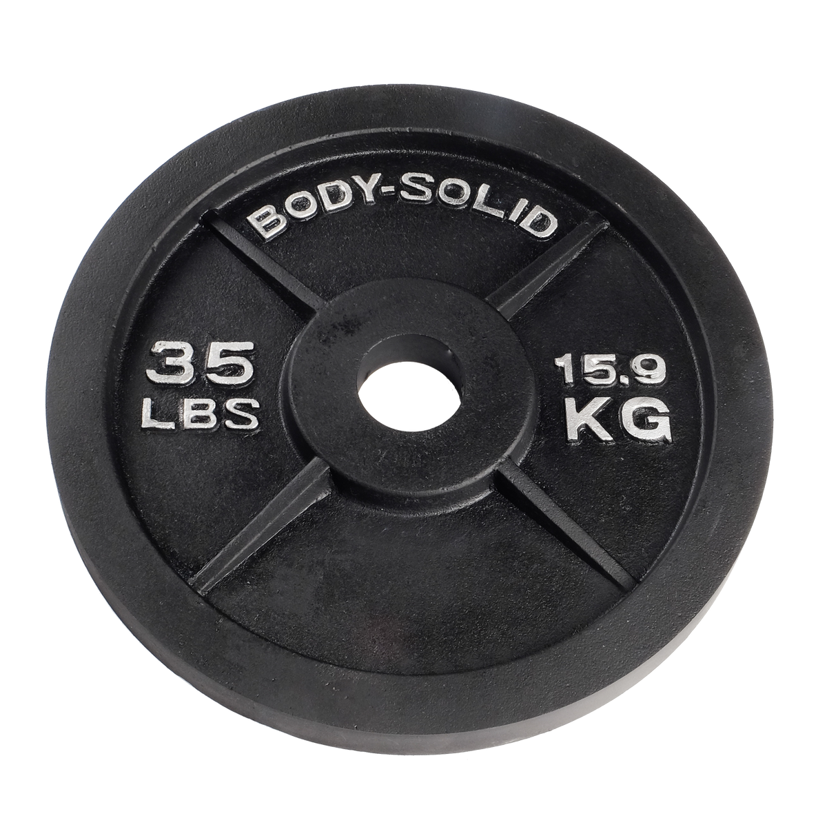Body-Solid Cast Iron Olympic Weight Plates OPB