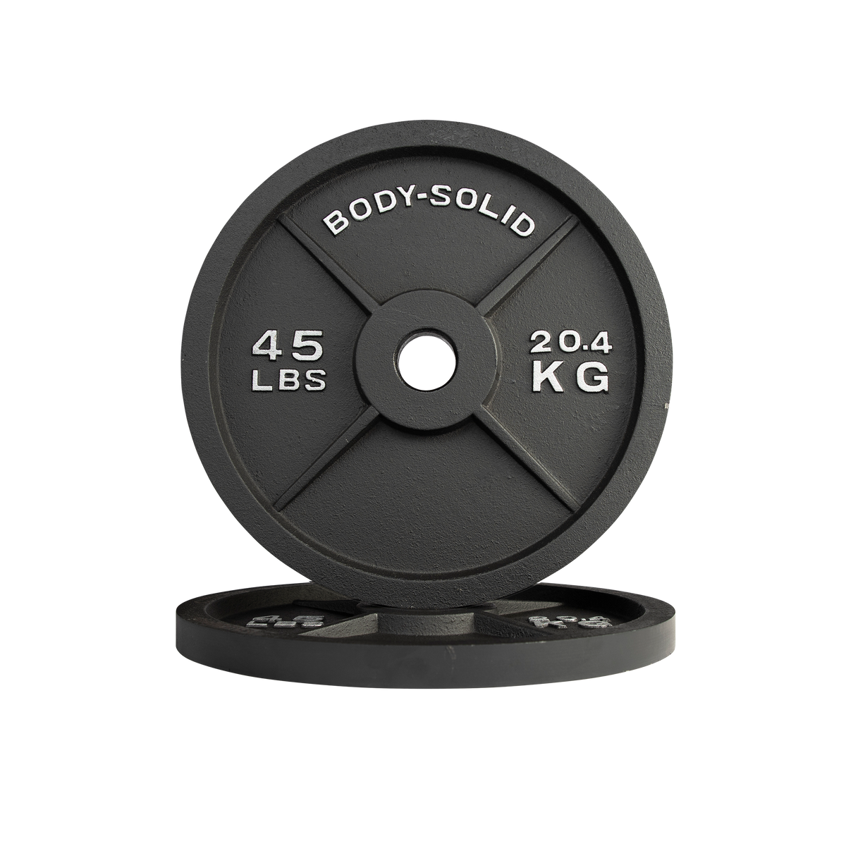 Body-Solid Cast Iron Olympic Weight Plates OPB