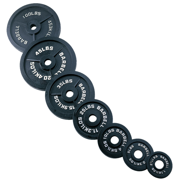 Body-Solid Cast Iron Olympic Weight Plates OPB