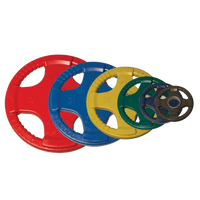 Body-Solid Colored Rubber Grip Olympic Plates ORC