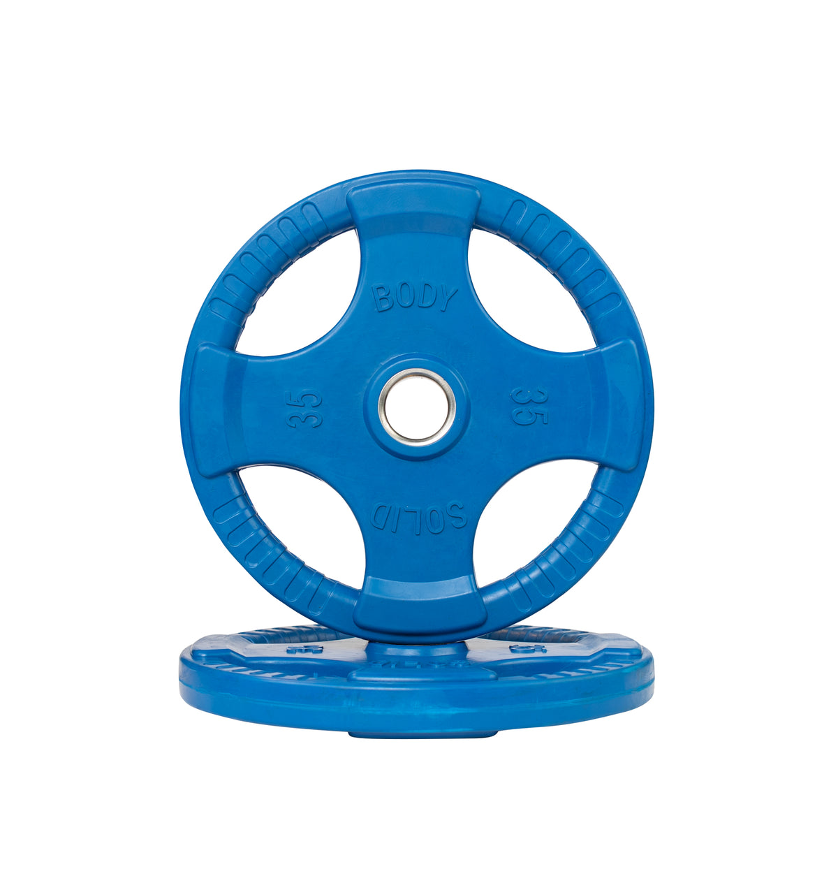 Body-Solid Colored Rubber Grip Olympic Plates ORC