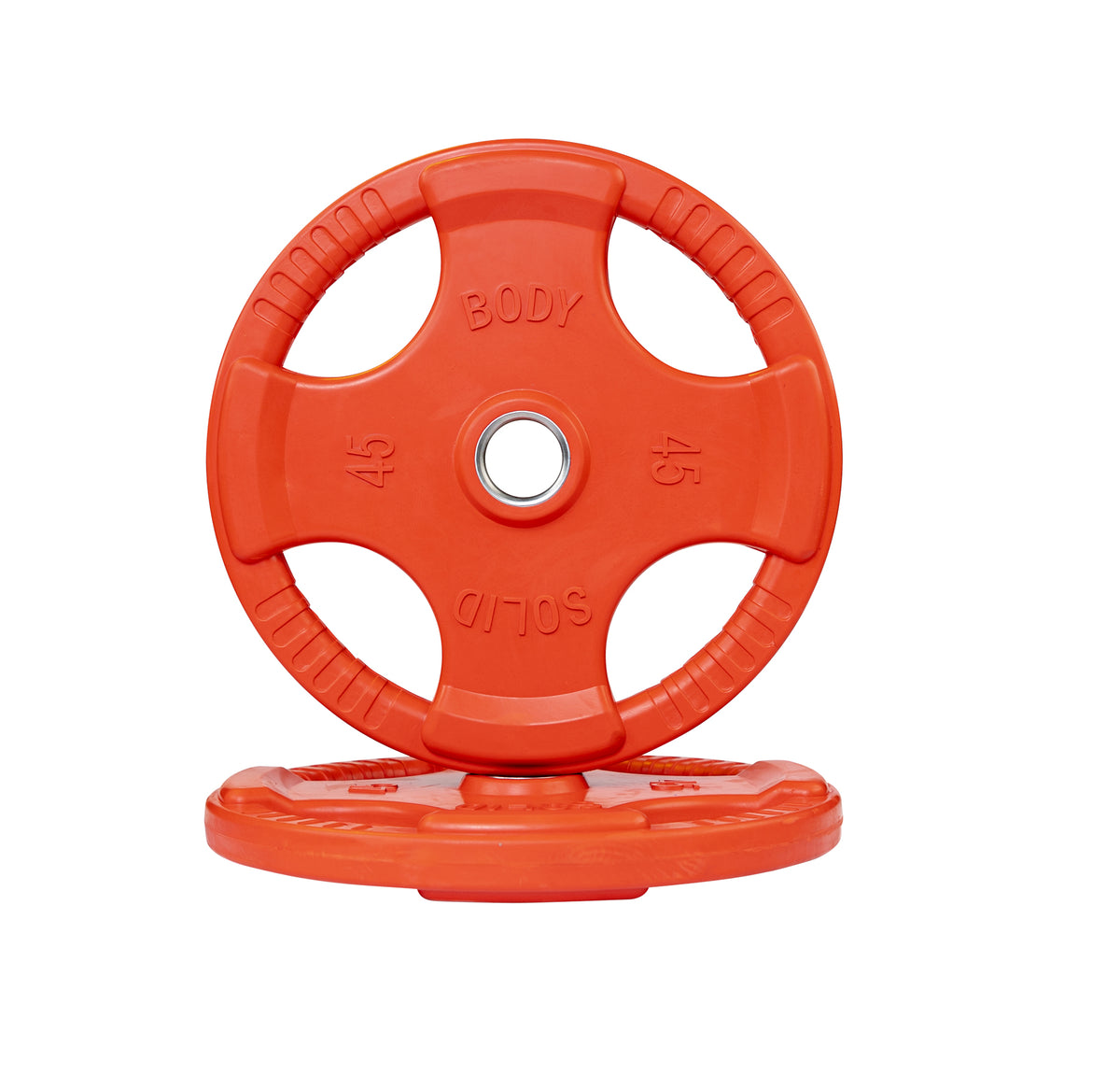 Body-Solid Colored Rubber Grip Olympic Plates ORC
