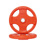 Body-Solid Colored Rubber Grip Olympic Plates ORC