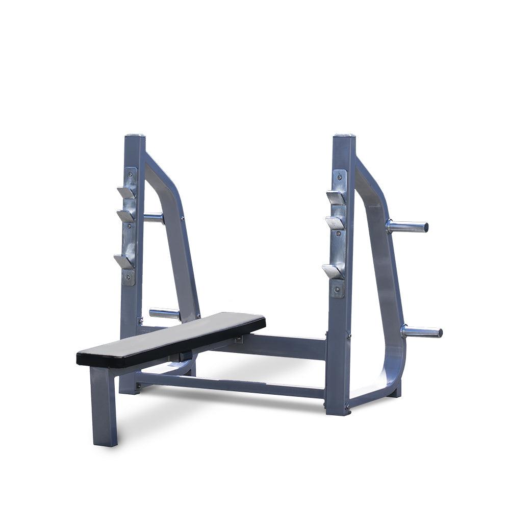 Muscle D Fitness Olympic Flat Bench — view 2