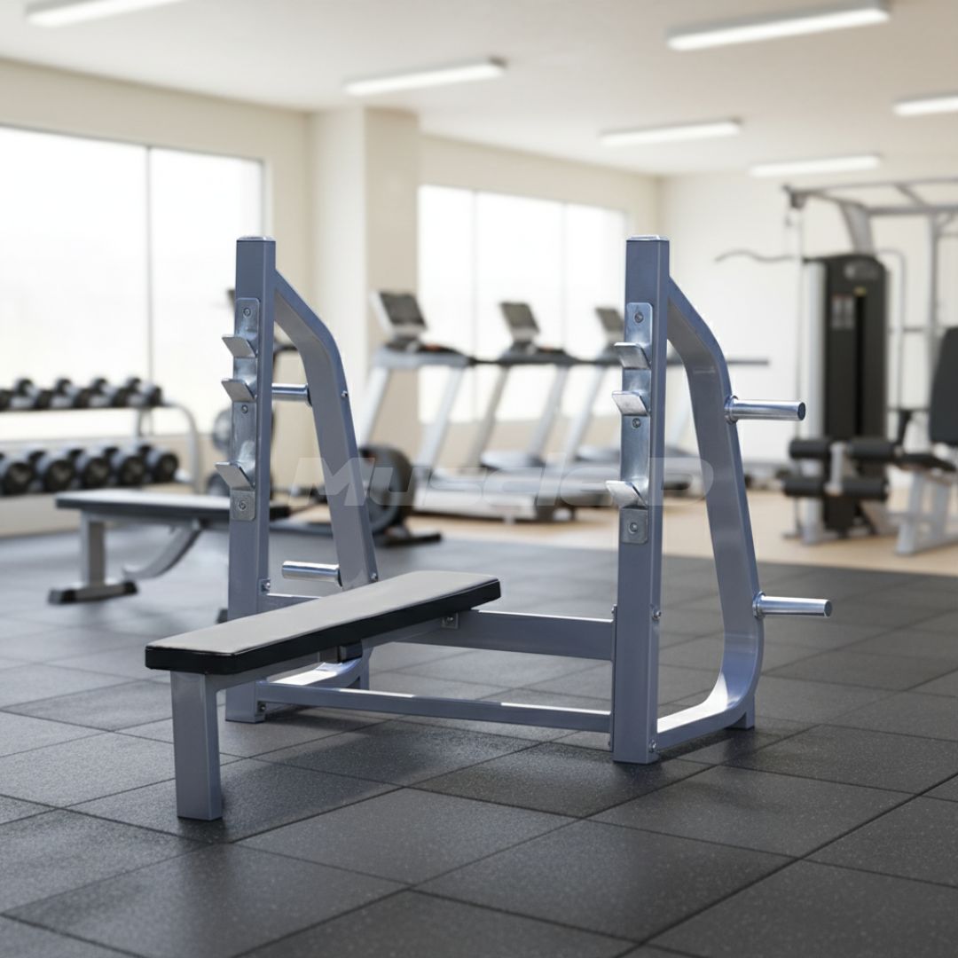 Muscle D Fitness Olympic Flat Bench