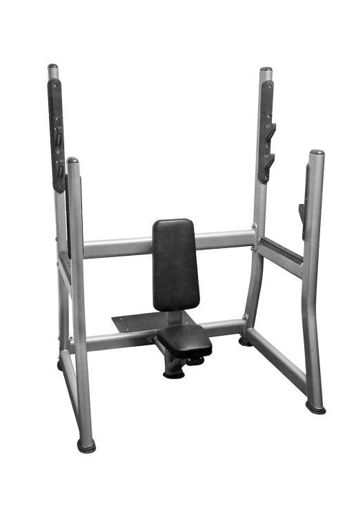 Muscle D Fitness Olympic Military Bench — view 2