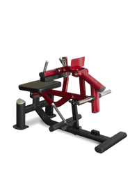 Elite Leverage Seated Calf - Muscle D Fitness - Commercial Grade - Adjustable Seat - Plate Loaded