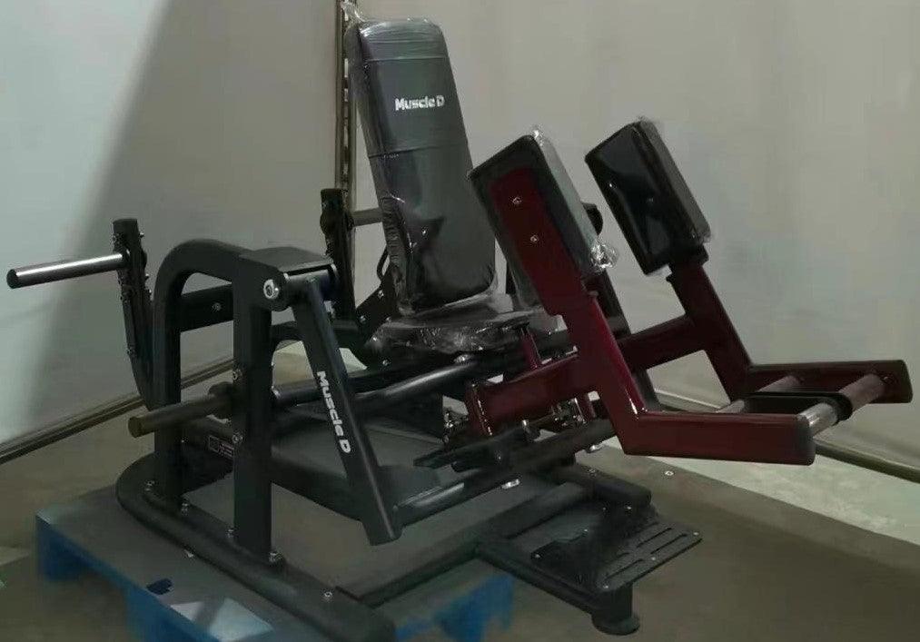 Pro Strength Glute / Outer Thigh - Muscle D Fitness - Plate Loaded Abductor / Hip Extension