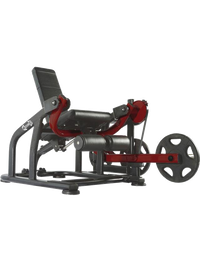 Pro Strength Leg Extension - Muscle D Fitness - Adjustable - Plate Loaded - Quads Machine
