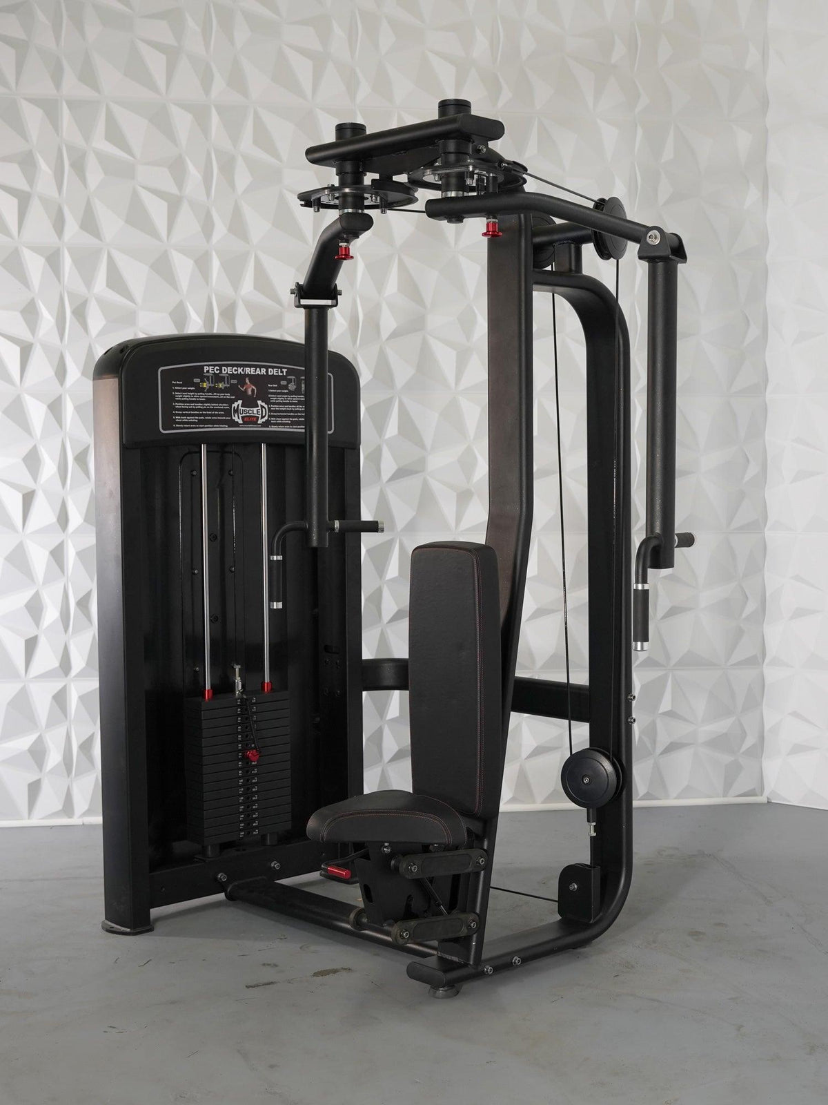 Muscle D Fitness Elite Selectorized Pec Deck/Rear Delt — view 5