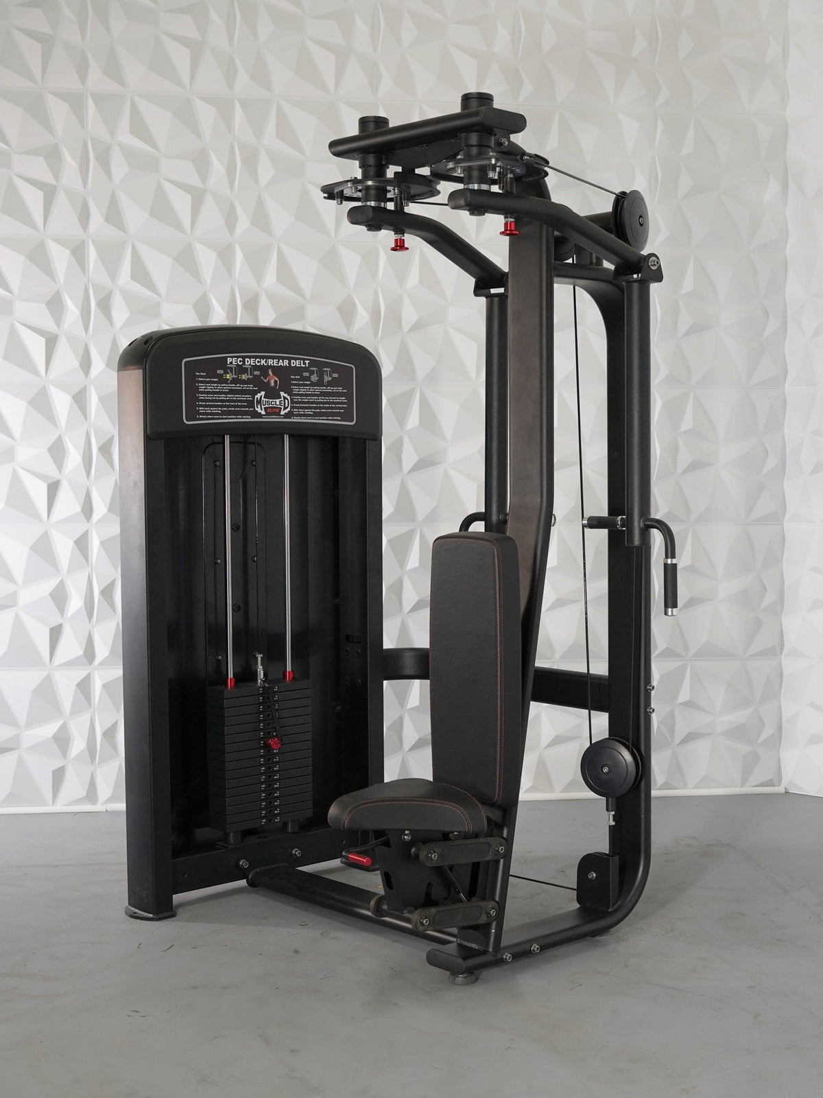Muscle D Fitness Elite Selectorized Pec Deck/Rear Delt — view 4