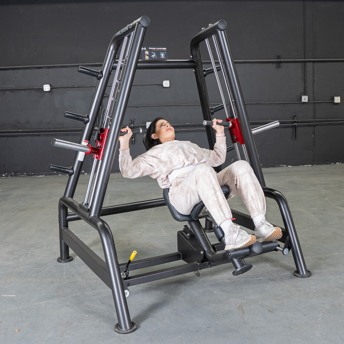 Power Leverage V2 Convergent Bench - Muscle D Fitness - Incline, Shoulder Press
