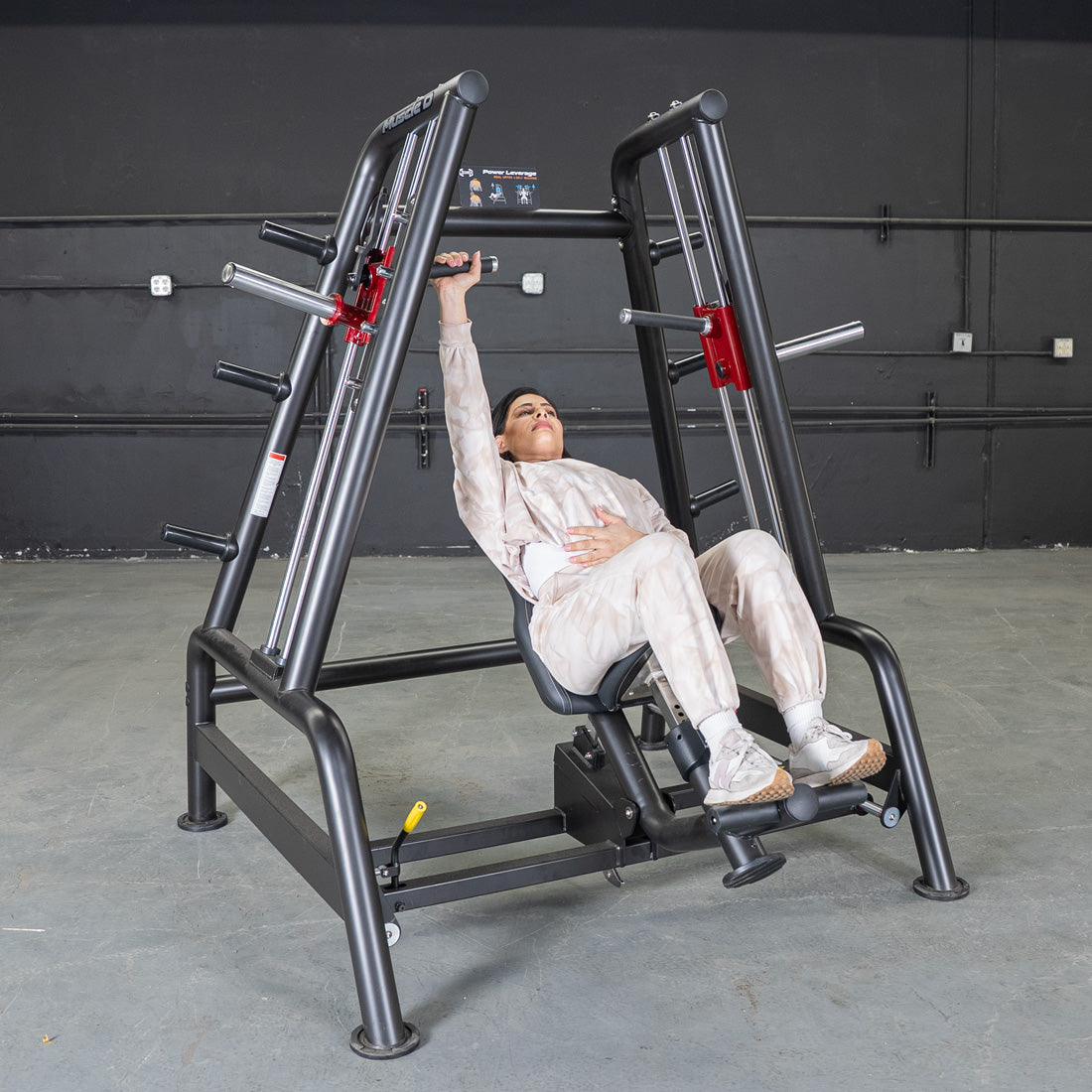 Power Leverage V2 Convergent Bench - Muscle D Fitness - Incline, Shoulder Press