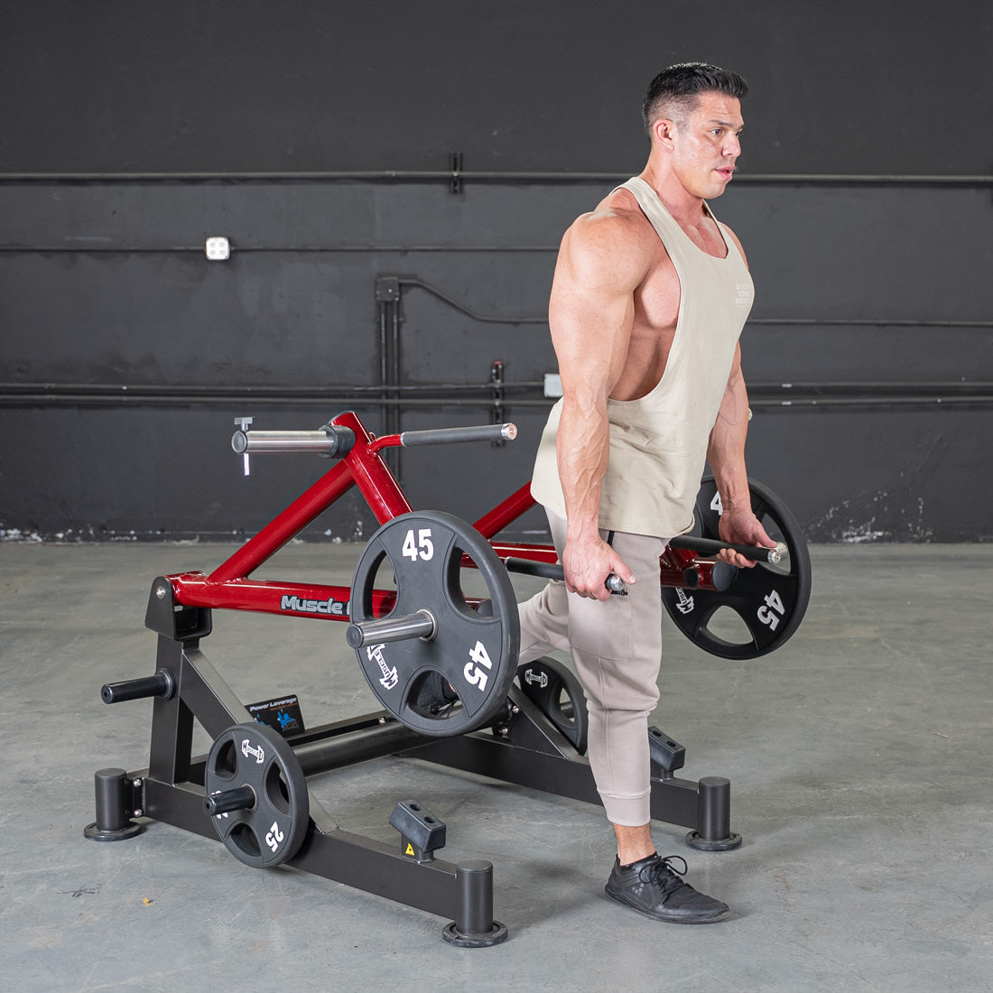 Power Leverage V2 Deadlift / Shrug - Muscle D Fitness