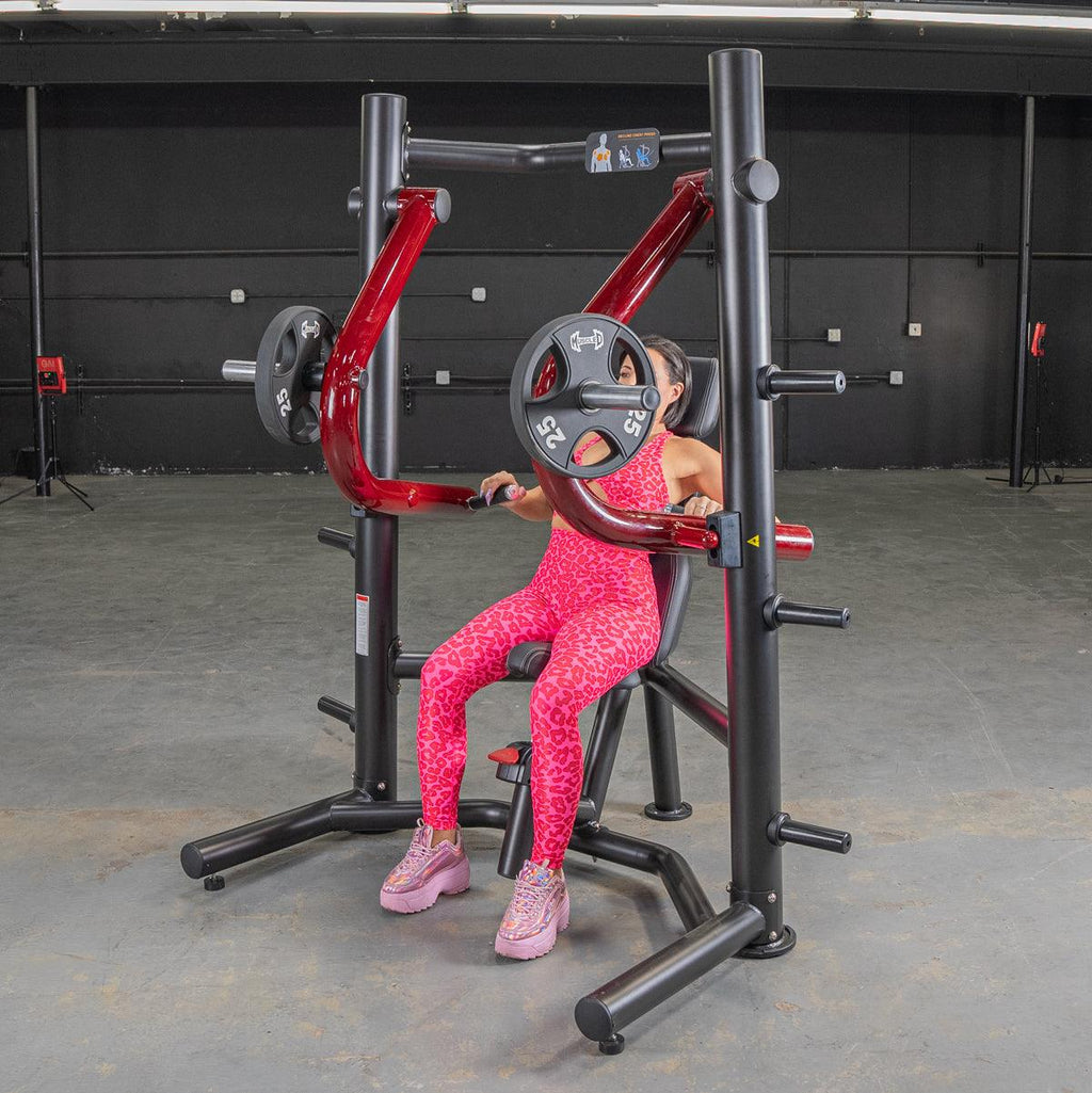 Power Leverage V2 Decline Chest Press - Muscle D Fitness