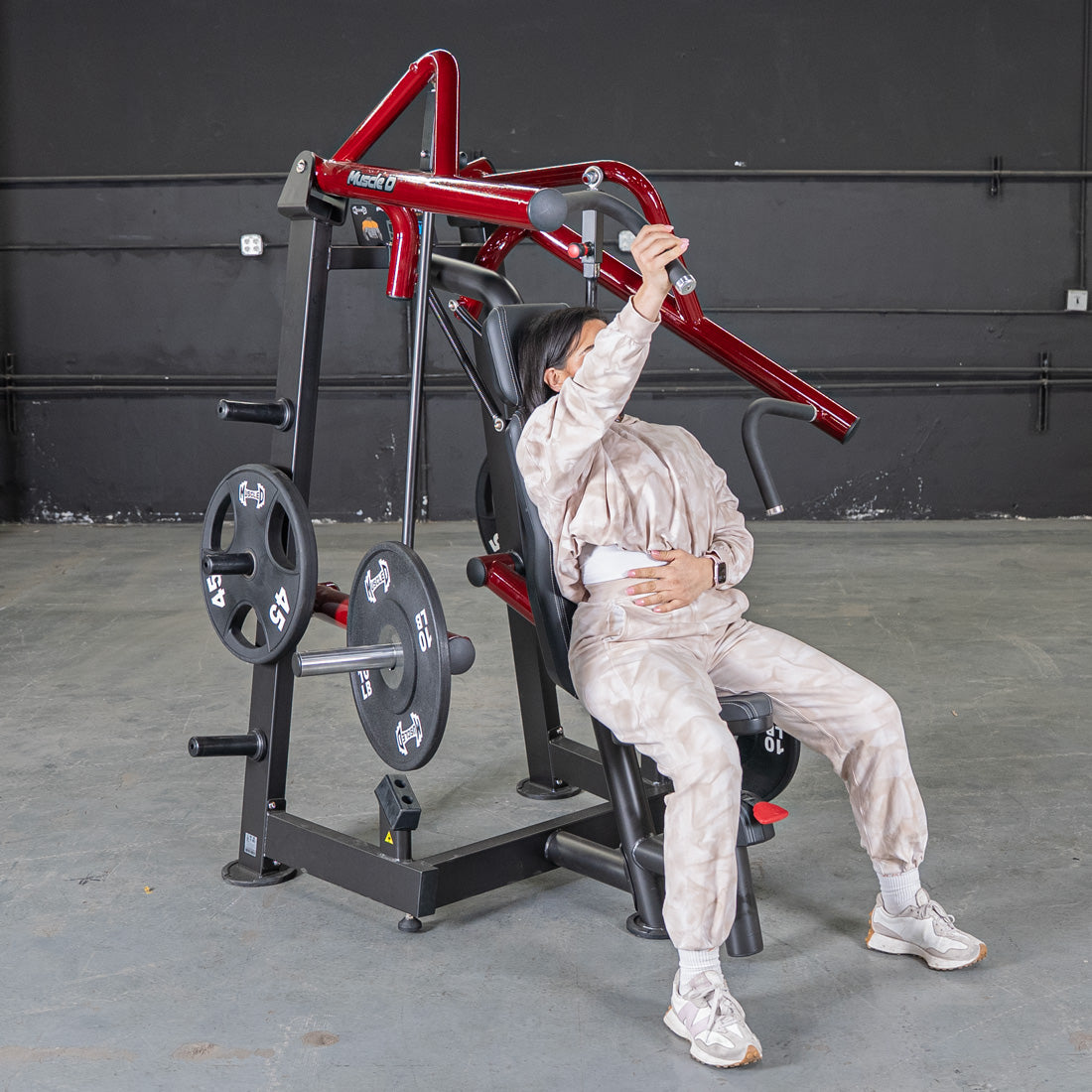 Power Leverage V2 Incline Chest Press - Muscle D Fitness