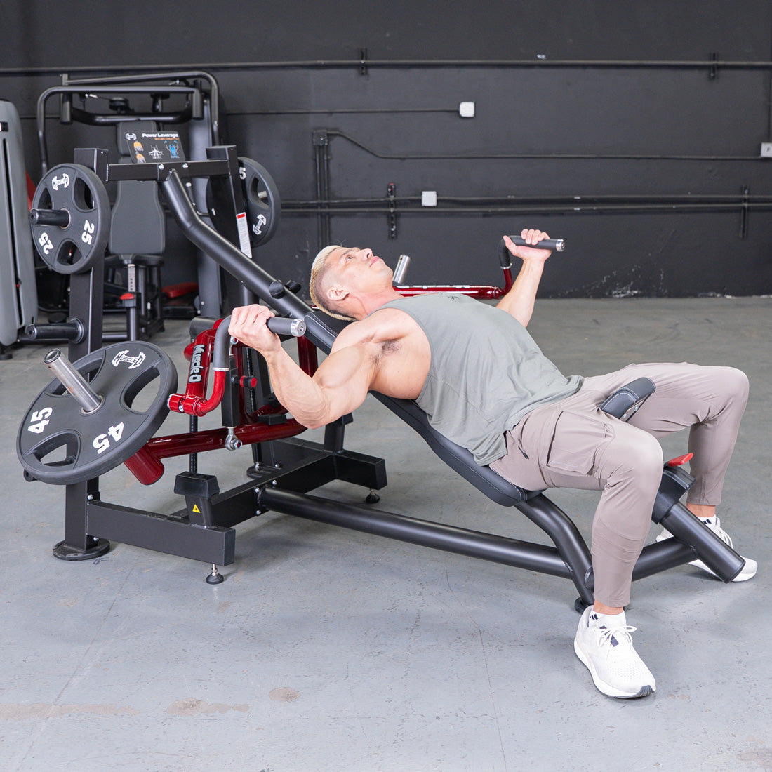Power Leverage V2 Incline Pec Fly | Iso-Lateral Chest Machine – Muscle D Fitness