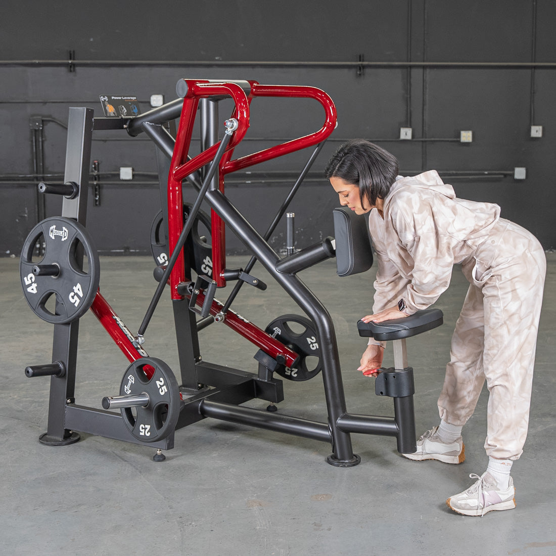 Power Leverage V2 Rotating Handle Low Row - Muscle D Fitness