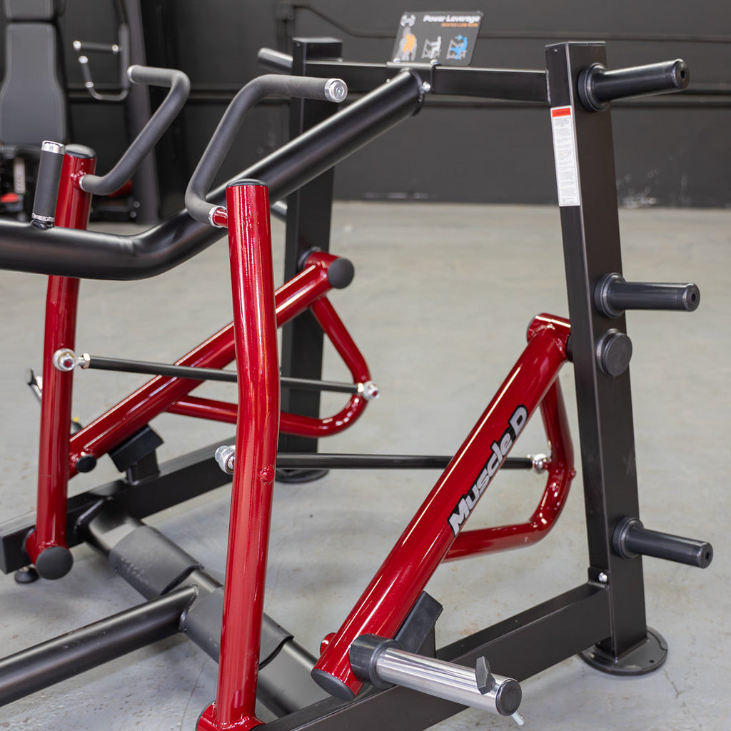 Power Leverage V2 Dual Hinge Seated Row | Muscle D Fitness