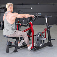 Power Leverage V2 Dual Hinge Seated Row | Muscle D Fitness