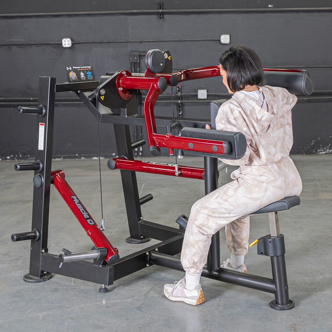 Power Leverage V2 Lateral Raise - Muscle D Fitness