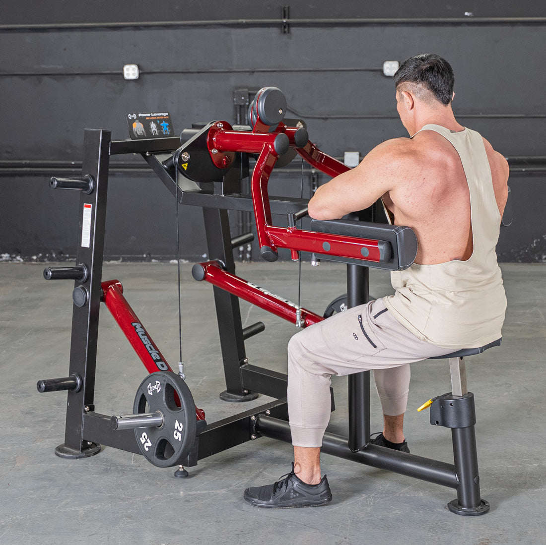 Power Leverage V2 Lateral Raise - Muscle D Fitness